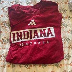 Long sleeve Indiana football tee